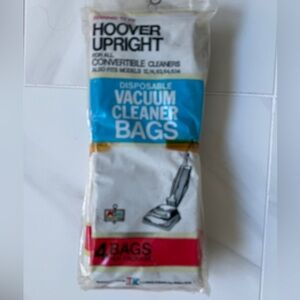 Vintage for HOOVER Upright For All Convertible Cleaners Disposable Bags 12 Bags